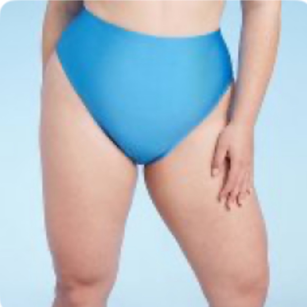Shade and Shore high rise bikini bottom